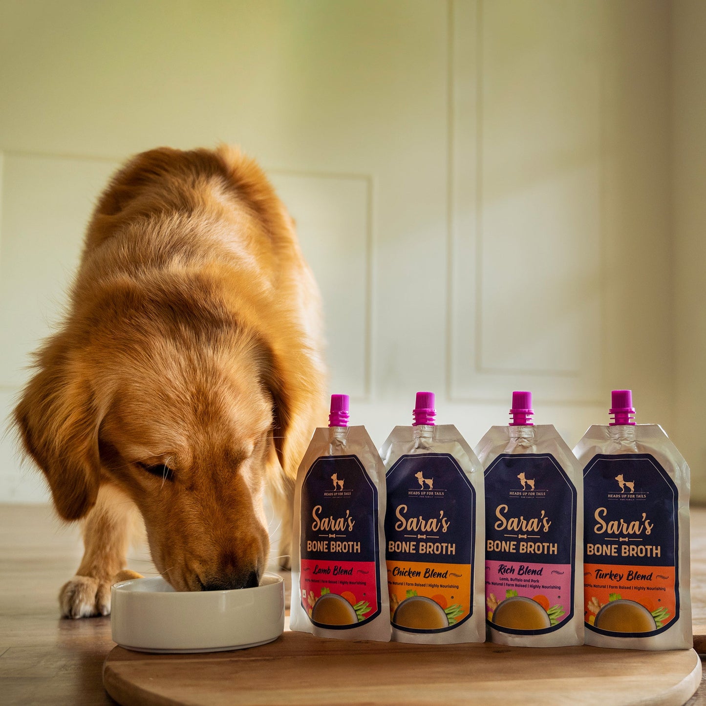 HUFT Sara's Lamb Blend Bone Broth For Dogs - 150 ml - Heads Up For Tails