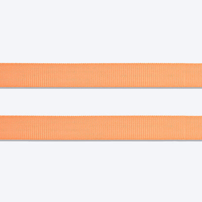 HUFT Essentials Nylon Dog Leash - Orange - 1.5 m (Can be Personalised) - Heads Up For Tails