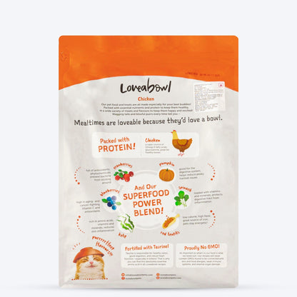Loveabowl Grain Free Chicken Cat Dry Food - Heads Up For Tails