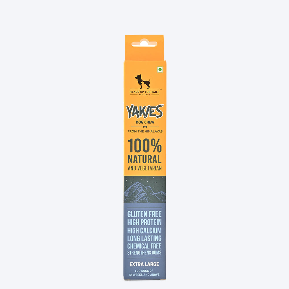 HUFT Yakies Vegetarian Natural Chew Bone - Heads Up For Tails