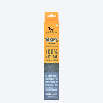 HUFT Yakies Vegetarian Natural Chew Bone - Heads Up For Tails