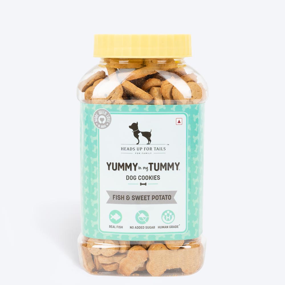 HUFT YIMT Fish And Sweet Potato Dog Biscuits - Heads Up For Tails