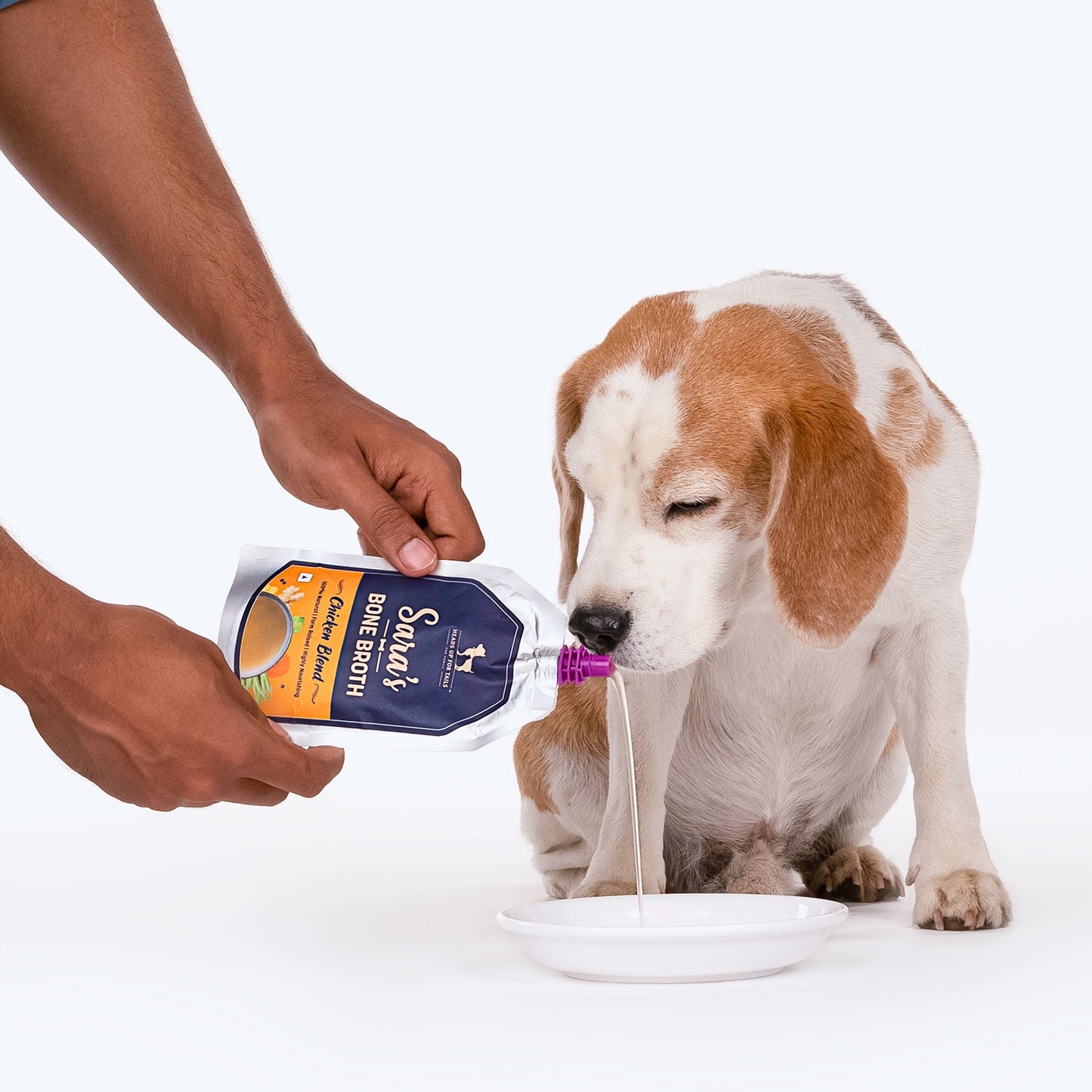 HUFT Sara's Chicken Blend Bone Broth For Dogs - 150 ml - Heads Up For Tails