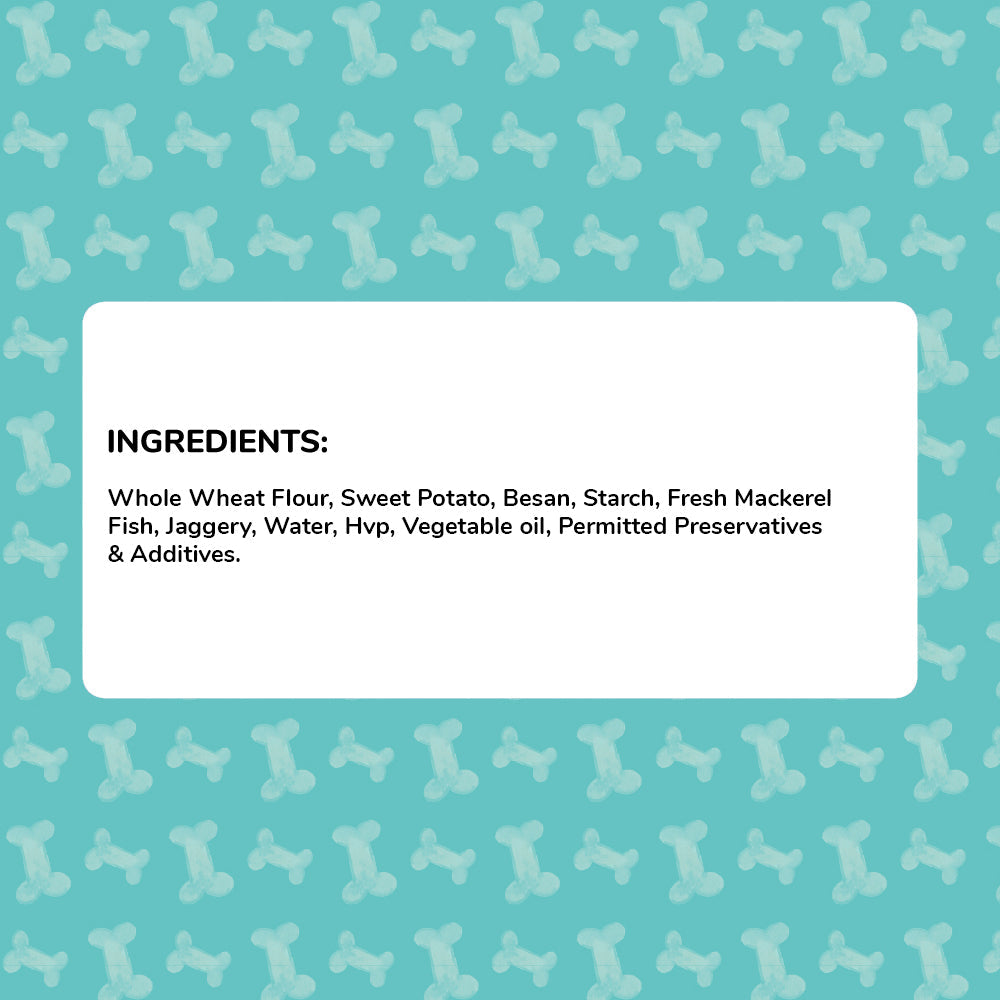 HUFT YIMT Fish & Sweet Potato Dog Biscuits - Heads Up For Tails