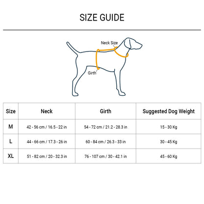 HUFT Classic Nylon Dog H Harness - Red - Heads Up For Tails