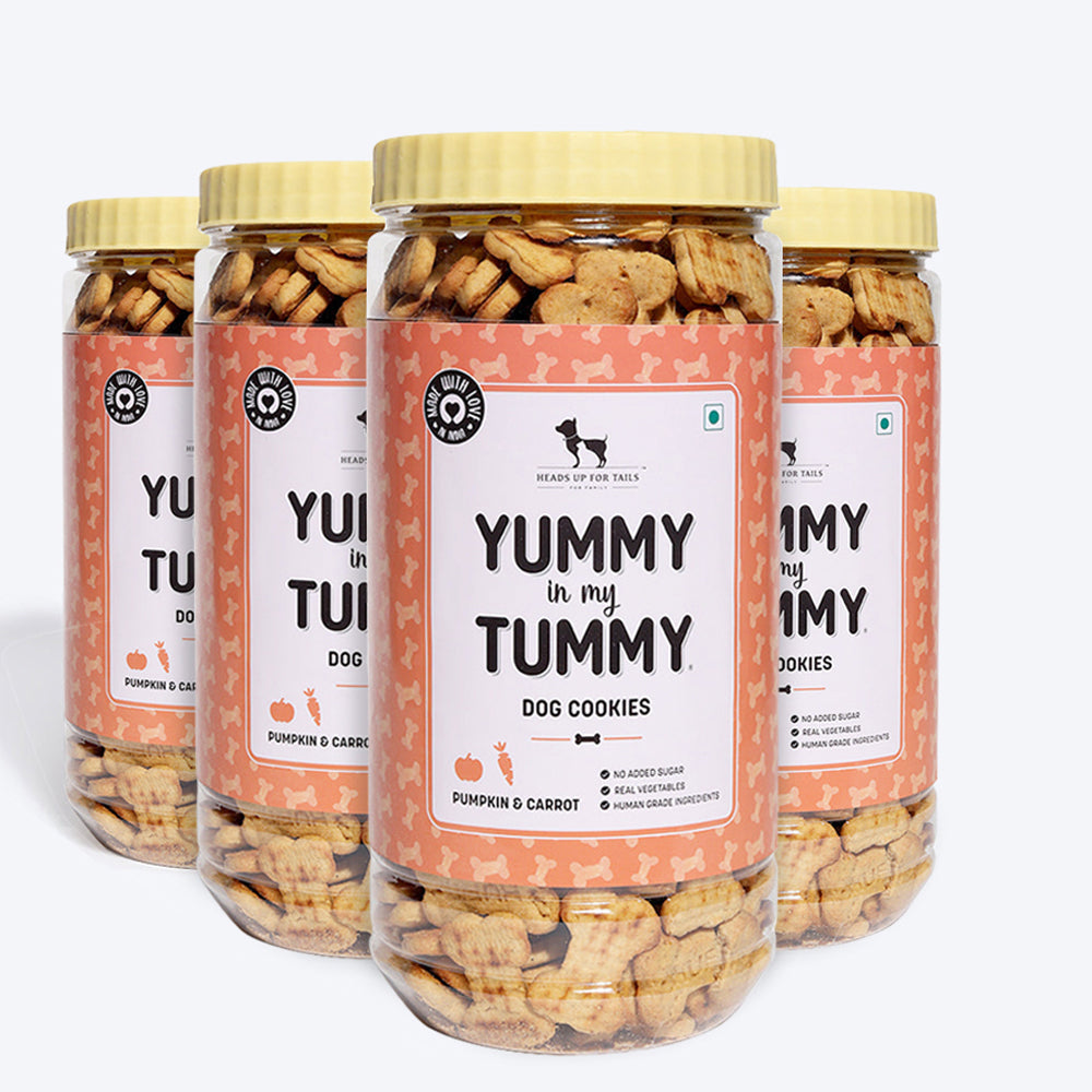 HUFT YIMT Pumpkin & Carrots Vegetarian Dog Biscuits