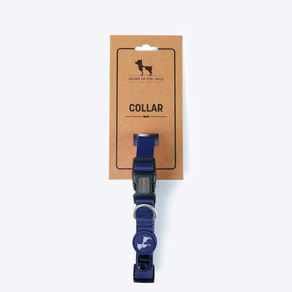 HUFT Classic Dog Collar - Navy - Heads Up For Tails