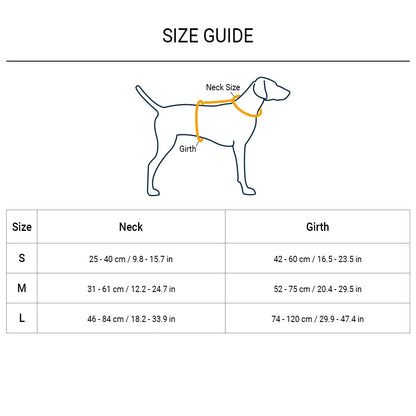 HUFT Essentials Nylon Dog H-Harness - Aqua Blue - Heads Up For Tails