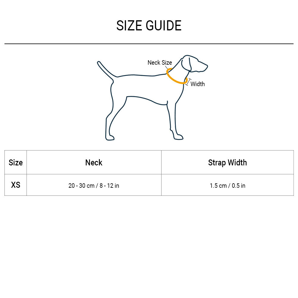 HUFT Essentials Nylon Puppy Collar - Red - Heads Up For Tails