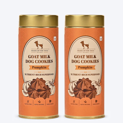 HUFT Goat Milk Dog Cookies - Pumpkin - 200 gm