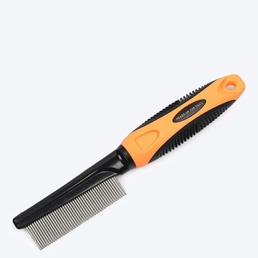 HUFT Narrow Tooth Comb For Pets - Heads Up For Tails