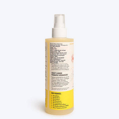 Skout's Honor Daily Use Deodorizer For Dogs & Cats - Honeysuckle - 236 ml - Heads Up For Tails