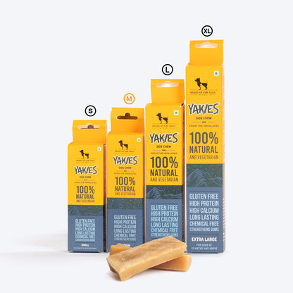 HUFT Yakies Vegetarian Natural Chew Bone-17